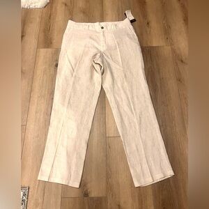 Tasso Elba Island Men's Light Tan Chinos Size 34/32 NWT